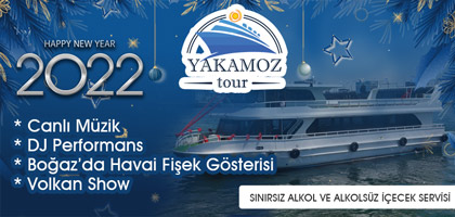 Yakamoz Boğaz Turu ile 2022 Yılbaşı