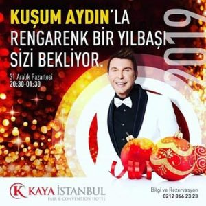 Kaya Otel İstanbul Yılbaşı Programı 2019