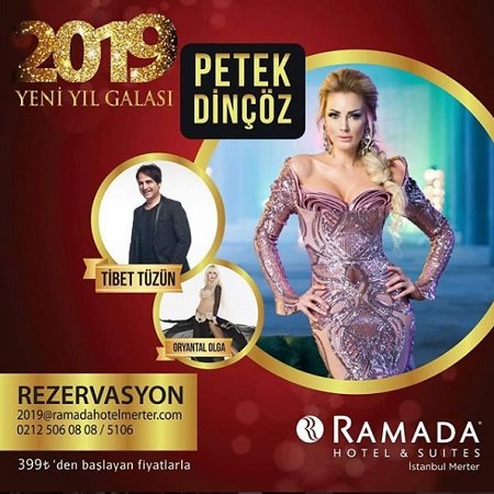 Ramada Otel İstanbul Merter Yılbaşı Programı 2019