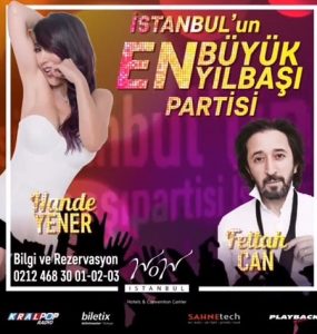 Wow Hotel İstanbul Yılbaşı Programı 2019