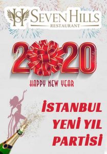 Seven Hills Restaurant İstanbul Yılbaşı 2020