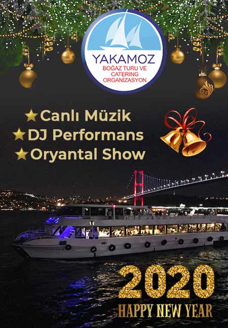 Yakamoz Boğaz Turu ile 2020 Yılbaşı