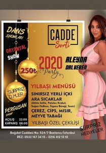 Cadde Sorti Yılbaşı 2020