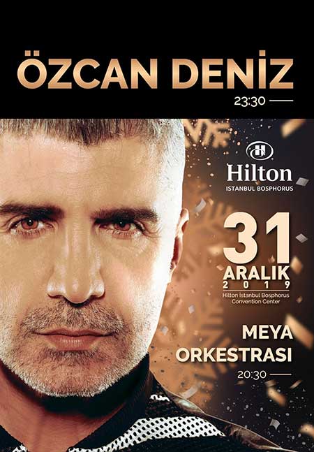 Hilton İstanbul Bosphorus Yılbaşı Programı 2020