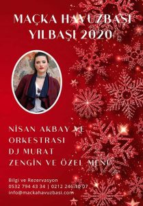 İTÜ Maçka Havuzbaşı Restoran Yılbaşı 2020