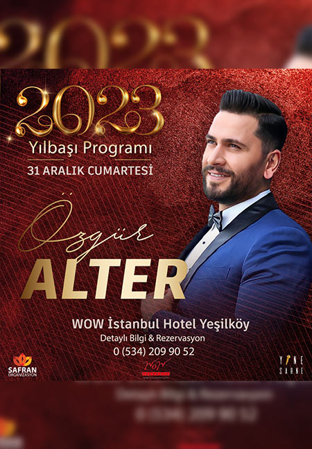 Wow Hotel İstanbul Yeşilköy Yılbaşı Programı 2023