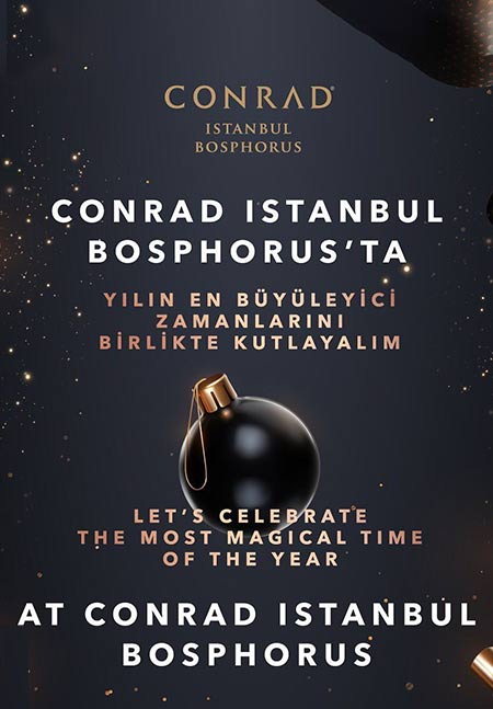 Conrad İstanbul Bosphorus Yılbaşı Programı 2023