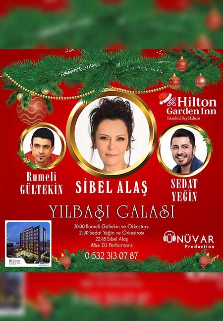 Hilton Garden Inn Beylikdüzü Yılbaşı 2023