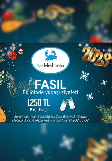 Kilyos Meyhanesi 2023 Yılbaşı Programı