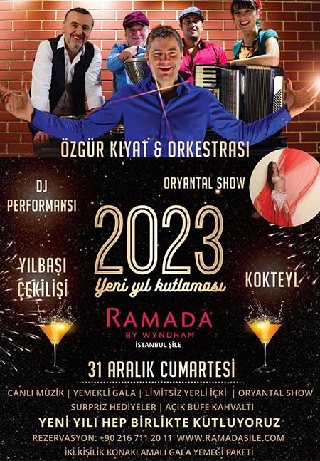 Ramada by Wyndham Şile Yılbaşı Programı 2023