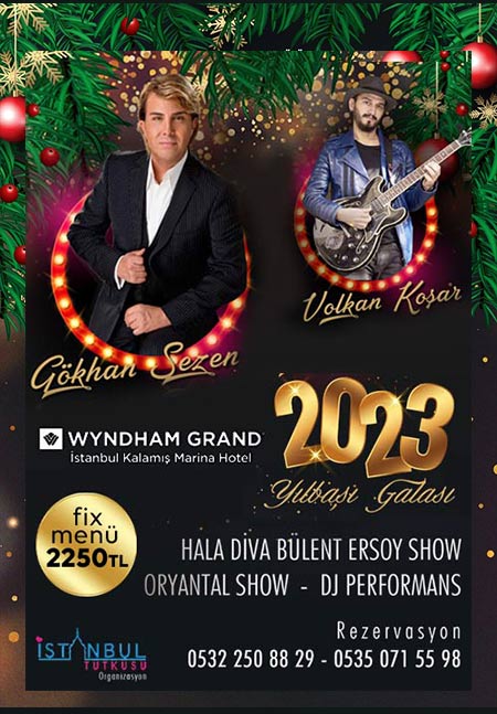 Wyndham Grand Kalamış Marina Hotel Yılbaşı 2023