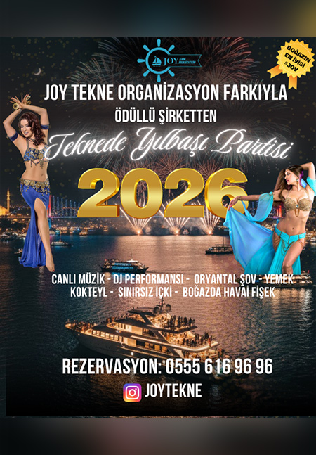 Joy Tekne’de Yılbaşı Programı 2026