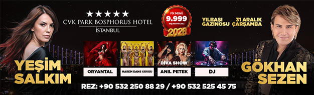 CVK Park Bosphorus Hotel İstanbul Yılbaşı 2026