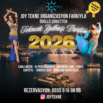 Joy Tekne Organizasyon 2026 İstanbul Yılbaşı