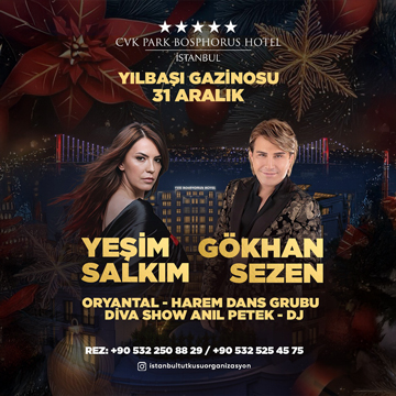CVK Park Bosphorus Hotel İstanbul Yılbaşı Programı 2026