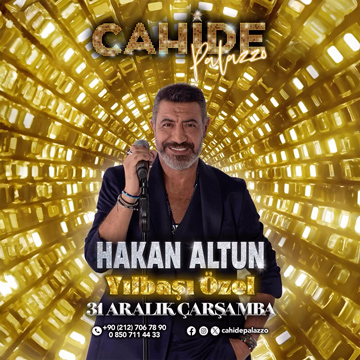 Cahide Palazzo Yılbaşı 2026