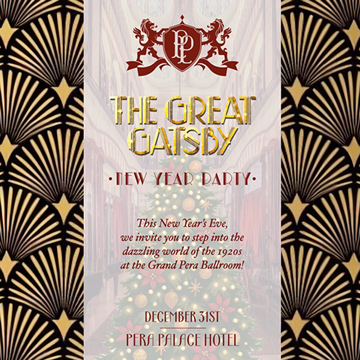 Pera Palace Hotel İstanbul Yılbaşı 2026