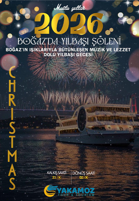 Yakamoz Boğaz Turu 2026 Yılbaşı Programı